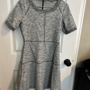 Athleta Heather Gray Mini Dress